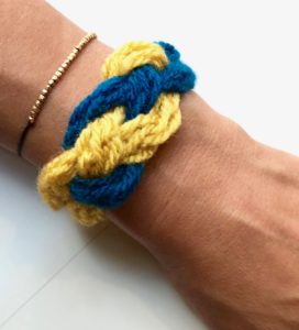 Tricot aux doigts @ La Semeuse