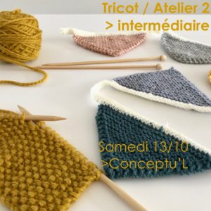 Atelier Tricot / débutants @ Conceptu'L Boutique