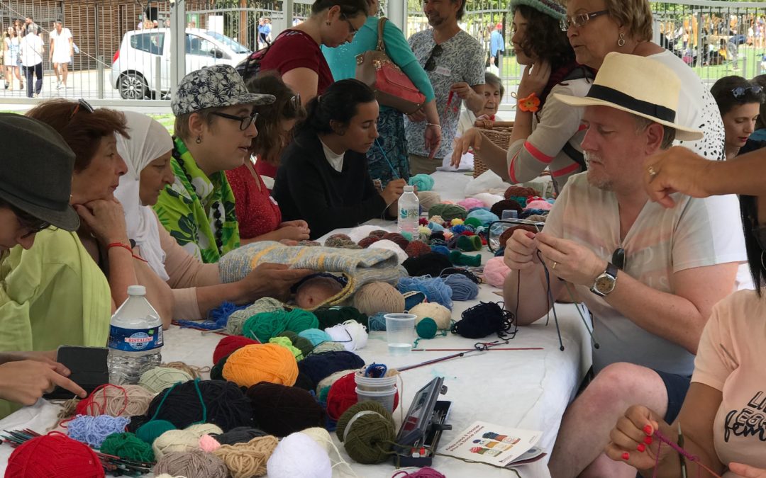 Retour sur la Journée Mondiale du Tricot 2019 à Nice